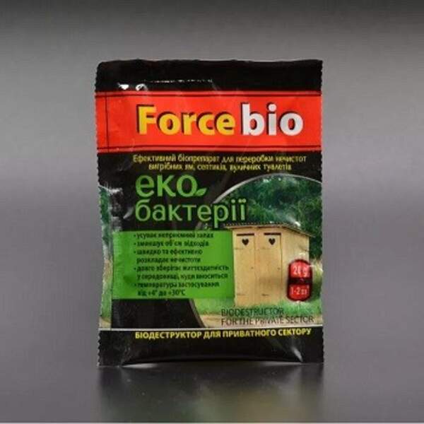 191839 Біодекструктор для приватного сектору Force bio, 20гр (шт)