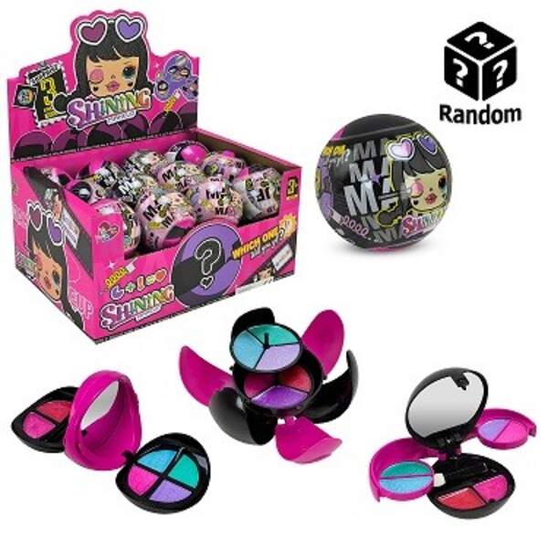 Косметика арт. LD6024A (288шт/2)  24шт дипл мікс 3 види  короб. 9*9*9 см (шт)