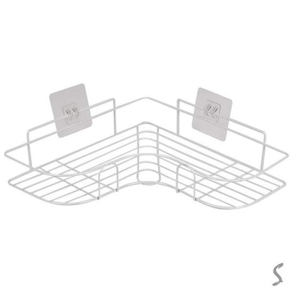 Полиця до ванної кутова "Modern Home" 26*26*6см R33674-W (40шт) (шт)