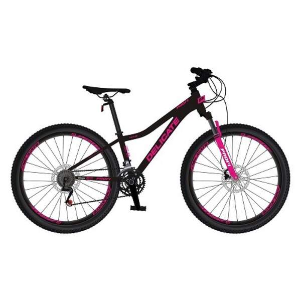Велосипед PROFI DELICATE 27,5 д. DL-27503 (1шт) сталев.рама 15",SKD85%,SAIGUAN 21SP,швидкознім.кол., (шт)