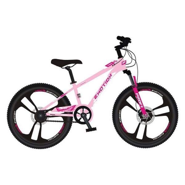 Велосипед PROFI EMOTION 20 д. ET-2001 (1шт) алюм.рама 11",SKD85%,SHIMANO 21SP,магн.ободи.,рожев (шт)