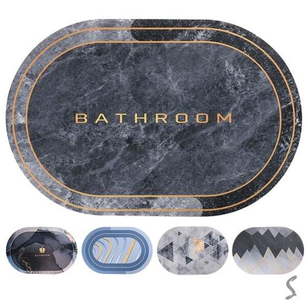 Килимок суперпоглинаючий у ванну 40*60см овал. R30940-60 (100шт) (шт)