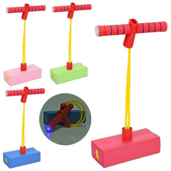 Спортивний інвентар MS 3358-L (20шт) дитячий stick Jumper,пострибайка, блок (21,5-9,5-96см, пискавка (шт)