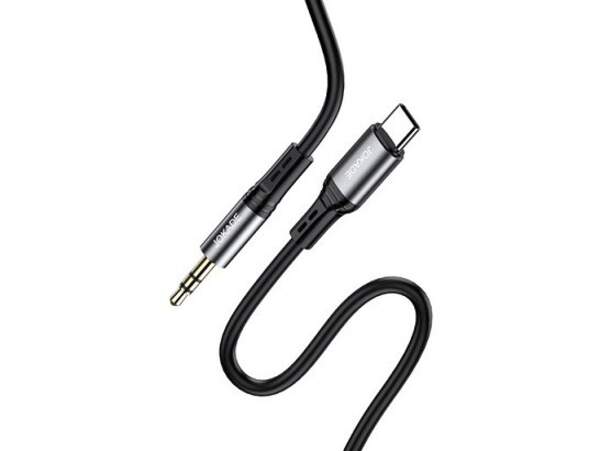 Кабель Аукс JOKADE JA108 (3.5mm-Type C) чорний (шт)