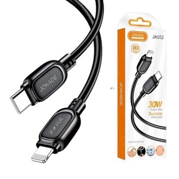 Кабель JOKADE JA052 PD30W (Type-C to Lightning) чорний (шт)
