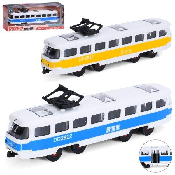 Трамвай 6337 (72шт) інерція, 17см, 2 кольори, в кор-ці, 18-7-4,5см (шт)