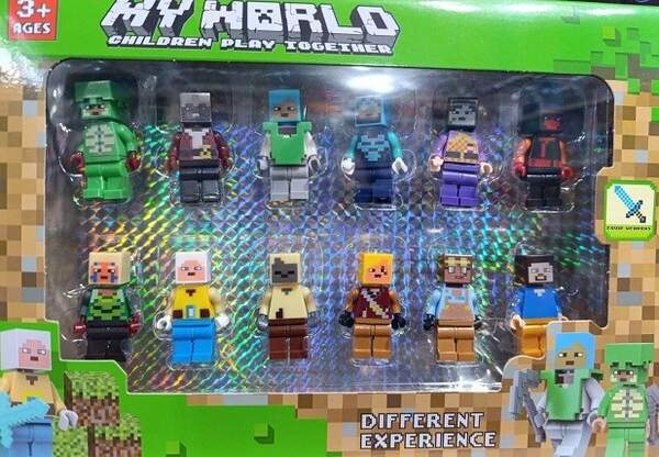 Набір фігурок(4см)  12шт  My World 33100 (144) (шт)