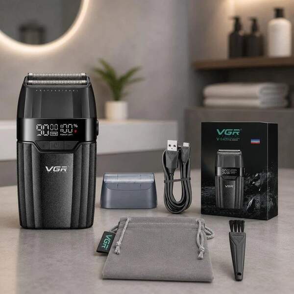 Бритва VGR V 640 S Black (40) 10618 (шт)