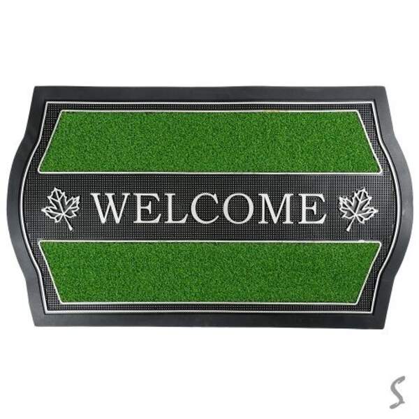 Килимок придверний "Welcome" 45*75см R35162-GR (20шт) (шт)