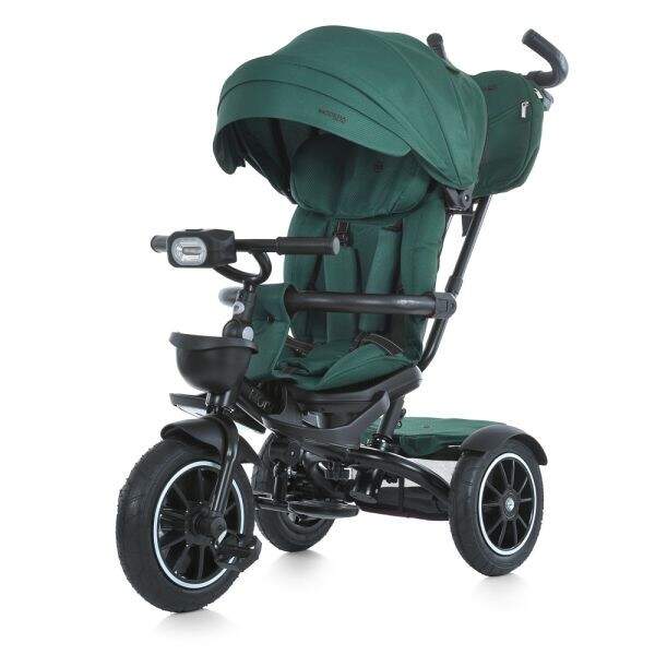 Велосипед ME 1193 MODENA Green (1шт) 3 кол.гума а.п.(12/10) поворот сид.,швидкоз'ємні кол.гальма,скл (шт)