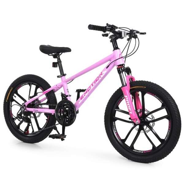 Велосипед PROFI EMOTION 20 д. ET-2003 (1шт) алюм.рама 11",SKD85%,SHIMANO 21SP,магн.ободи.,рожевий (шт)