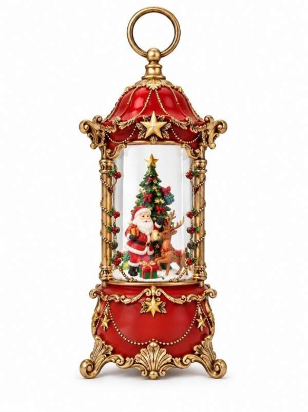 XMAS Новорічний нічник вінтажний ліхтар «Санта» BP-02 (6) 10540 (шт)