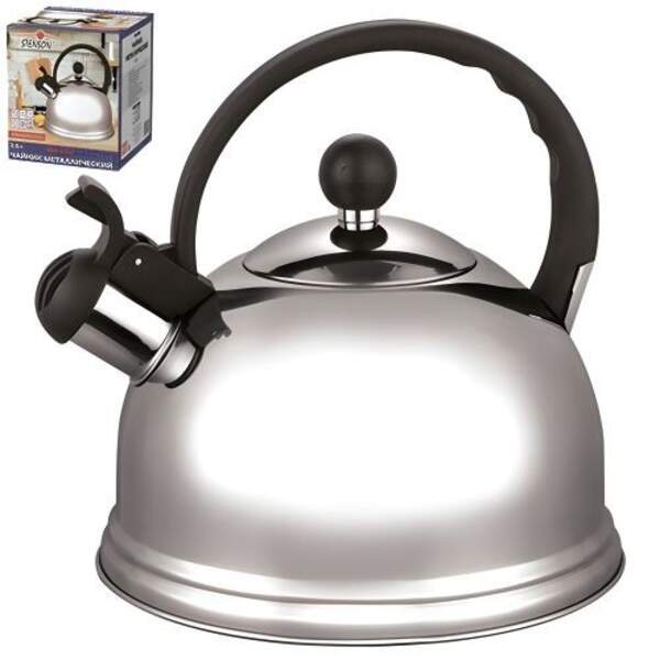 Чайник SS 2.5л подвійне дно МH-0310 (12шт) (шт.)