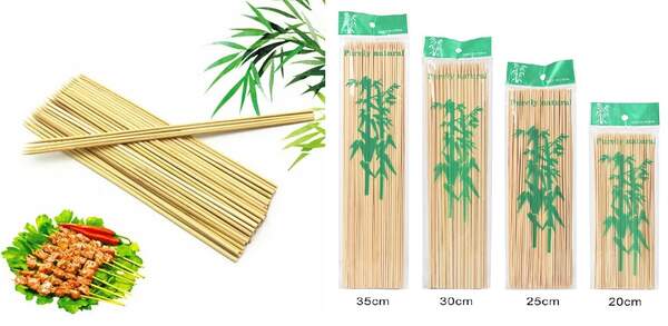 Шампури бамбукові (Шпаги) для шашлику 35 см ф - 5мм №818 (шт.)