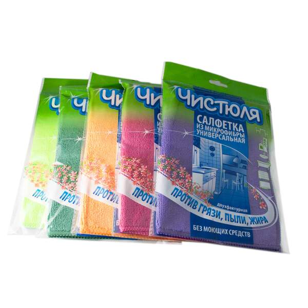 Серветка з мікрофібри "Бруду Пилу Жиру 30*30см" (шт.)