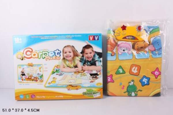 Килимок 717 муз.корабель з тваринами кор 51*37*4,5 ш.к./18/ (шт.)