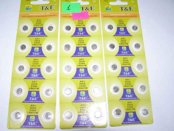 Годинникова  батарейка    AG  1 (шт.)